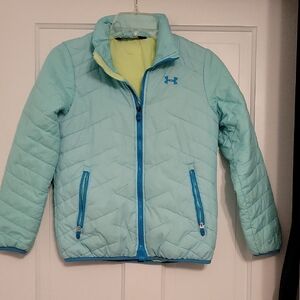 Under Armour Kids Light Blue Puffer Jacket